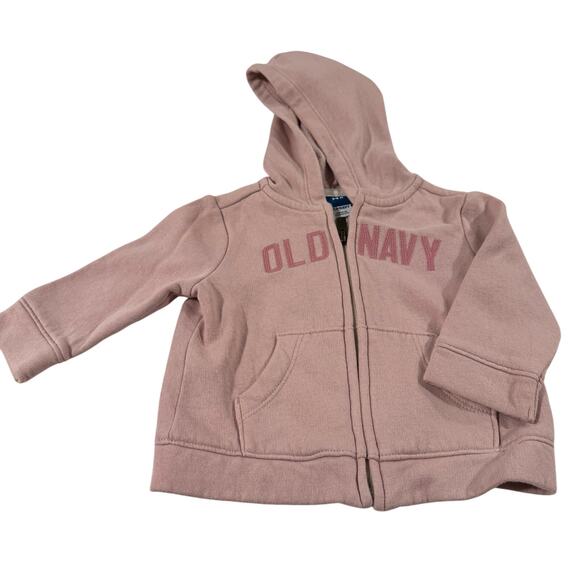 Old Navy Pink 3-6M ZIp Up Jacket - Picture 1 of 5